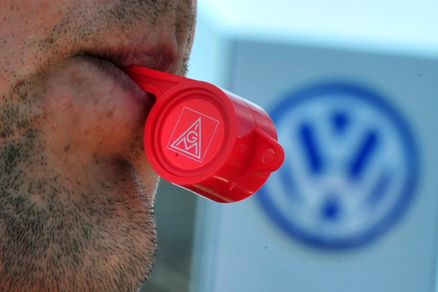 Zuletzt hatte es mehrere Warnstreiks bei VW gegeben. (Archivbild)
