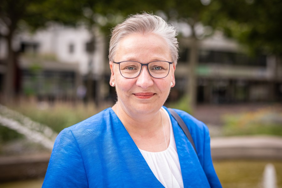 Iris Bothe, parteilose Dezernentin und SPD-Kandidatin für die Oberbürgermeisterwahl 2021 in Wolfsburg.