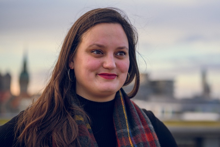 Ihr Name stand für die Grünen auf dem Wahlzettel: Margaux Erdmann aus Braunschweig.