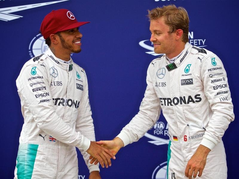 mercedes, rosberg, hamilton, showcase