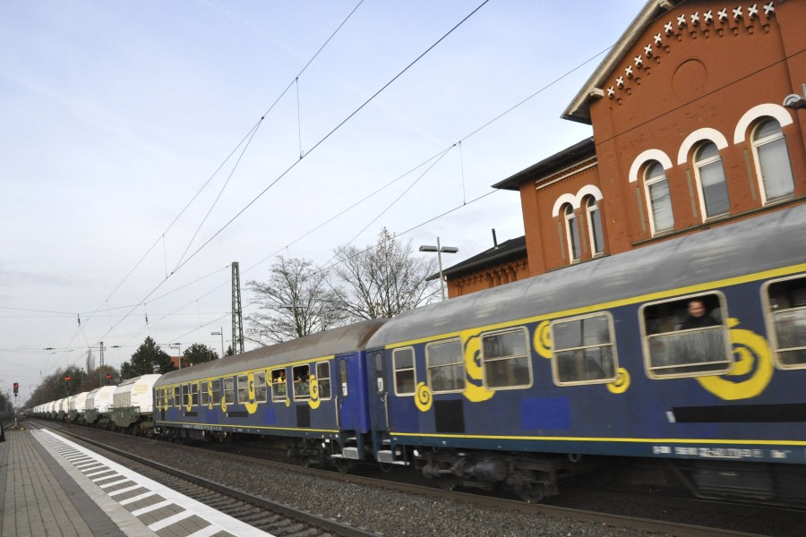 Der Vorfall ereignete sich am Neustädter Bahnhof bei Hannover.