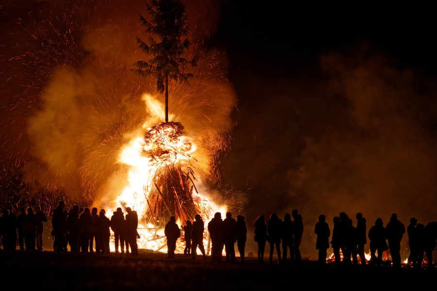 2022 finden in Braunschweig wieder Osterfeuer statt! (Symbolbild)