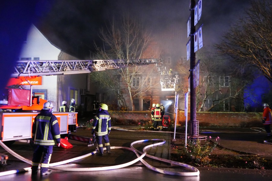 In Kreis Peine ist eine Frau bei einem Brand verstorben. 