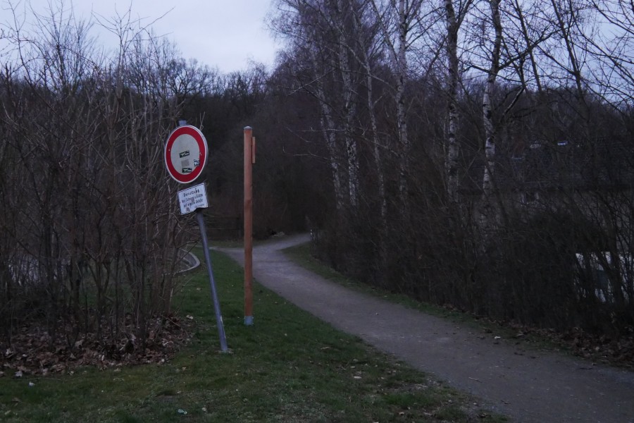 Furchtbarer Fund an einem Waldweg in Salzgitter-Bad. 
