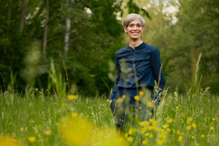 Tatjana Schneider (parteilos) geht für die Grünen ins Rennen.