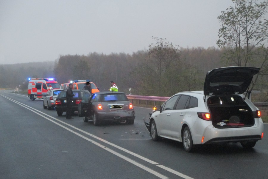 Nur ein Autofahrer hatte Glück im Unglück.