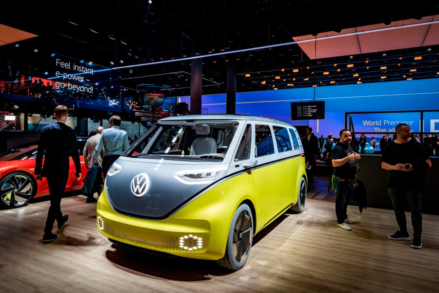 2017 hatte VW erstmals die Studie des ID.Buzz gezeigt. 