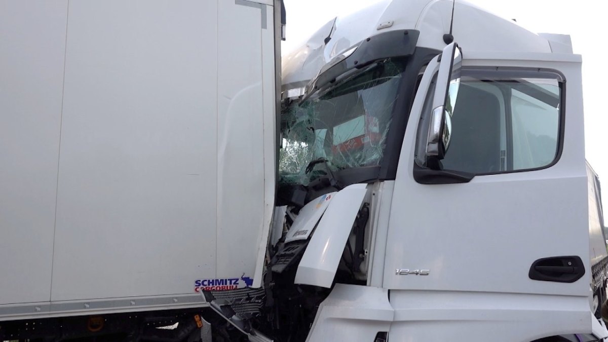 A2 Unfall Helmstedt Lkw