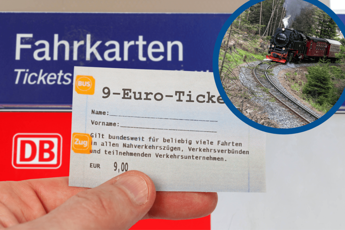 Harz HSB 9 Euro Ticket