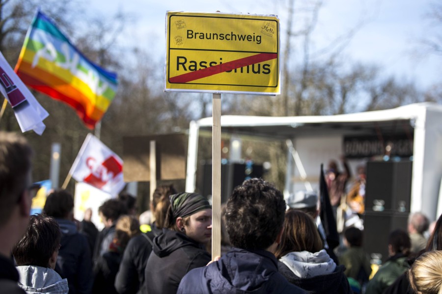 In Braunschweig richtet sich Widerstand gegen eine Aktion vor dem Rathaus. (Archivbild)