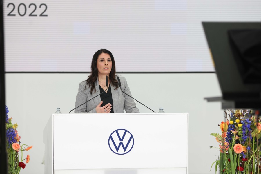 VW-Betriebsratschefin Daniela Cavallo hatte für die Betroffenen einen ganz netten Deal herausgehandelt. (Archivbild)