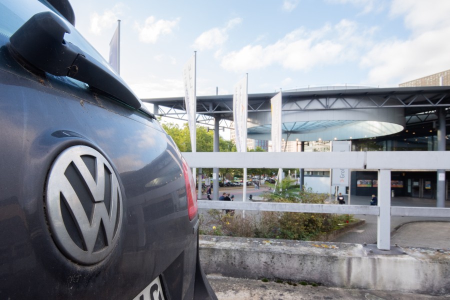 Der VW-Prozess findet in der Braunschweiger Stadthalle statt. (Symbolbild)