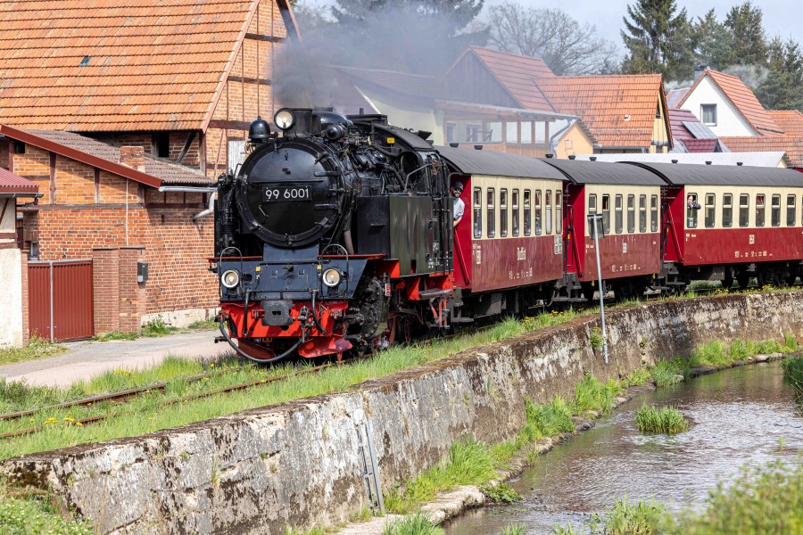 Mit dem 9-Euro-Ticket kannst du im Harz auch die Schmalspurbahn nutzen. Nur zum Brocken kommst du damit nicht. (Archivbild)