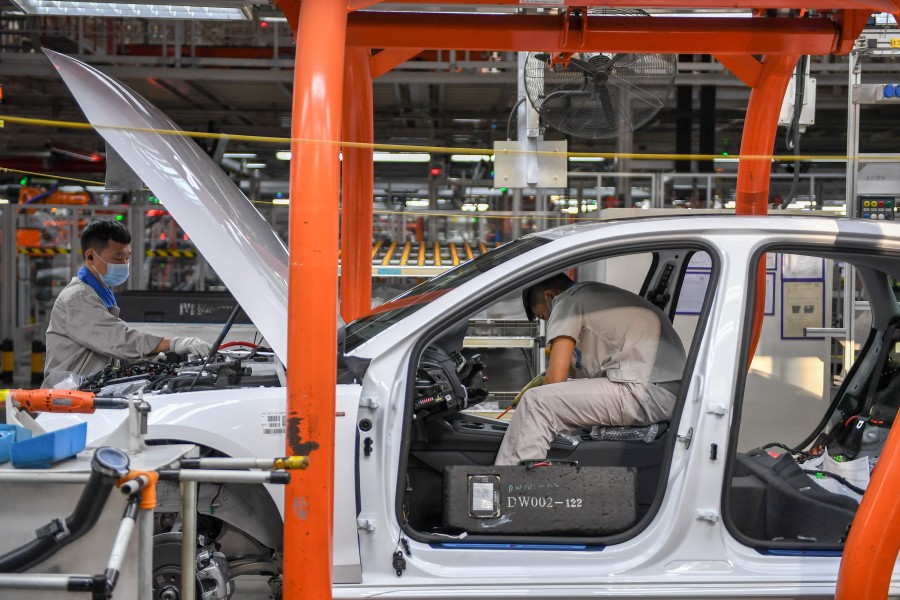 Harte Vorwürfe! Unterstützt VW Zwangsarbeit in China? (Archivbild)