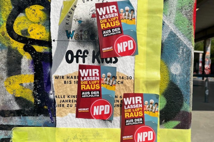 Die neonazis haben in Braunschweig Spuren hinterlassen. 
