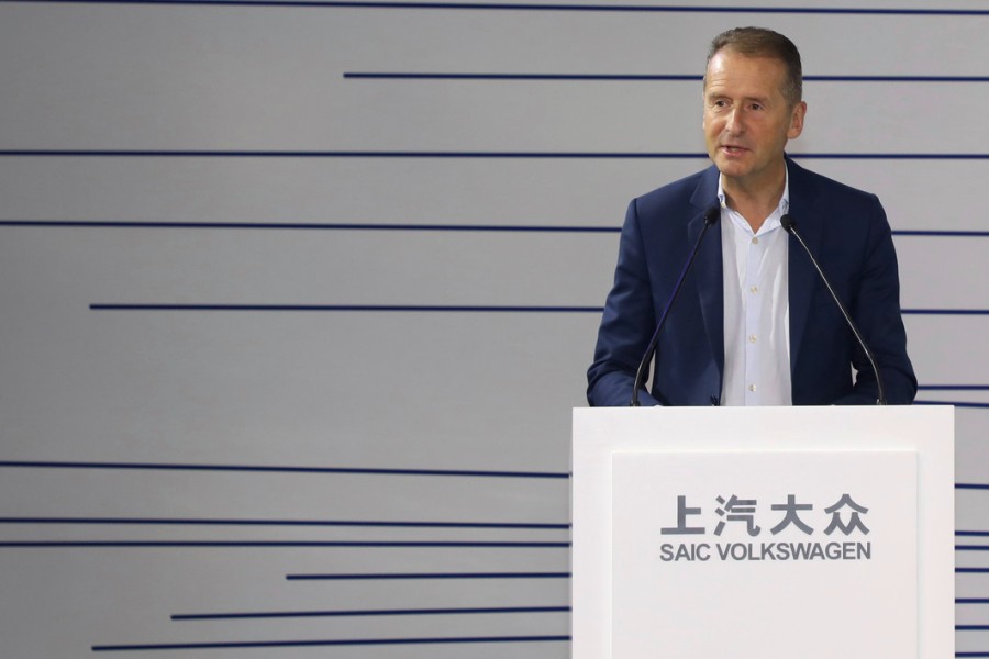 VW-Chef Diess hat sich einmal mehr zum Thema China geäußert. (Archivbild)