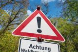schild Waldbrandgefahr