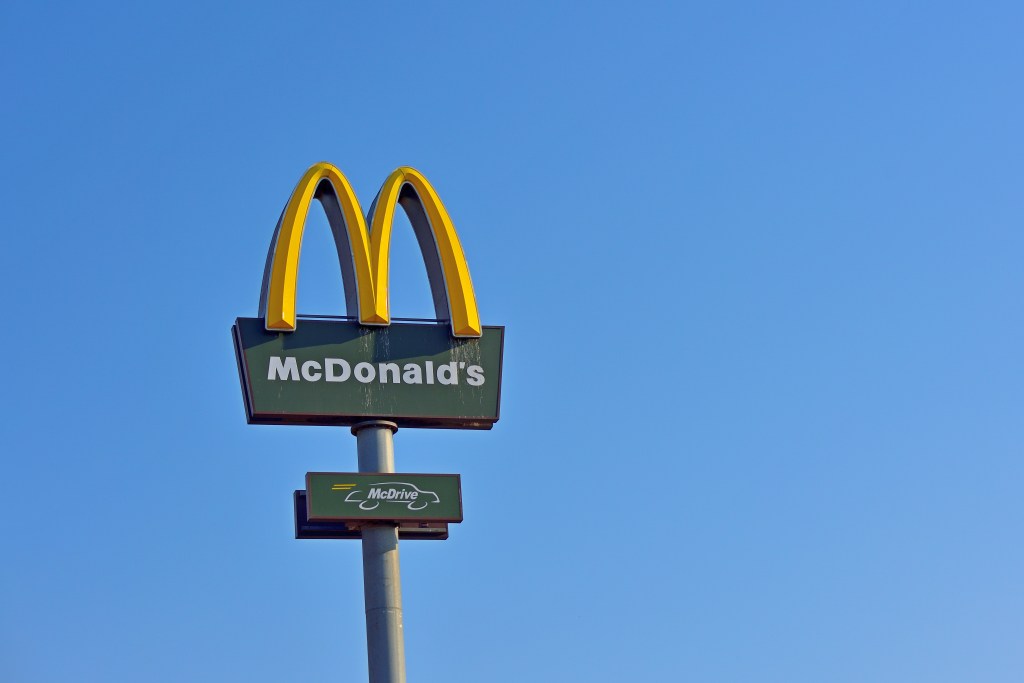 McDonalds Logo Drive in 