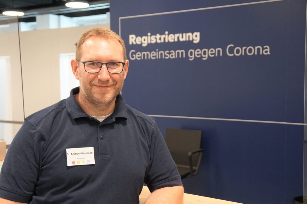 Dr. Andree Hillebrecht, Projektleiter Covid-Impfungen bei Volkswagen
