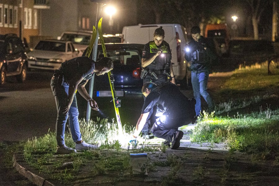 Die Polizei suchte in Salzgitter nach mehreren flüchtigen Männern. 