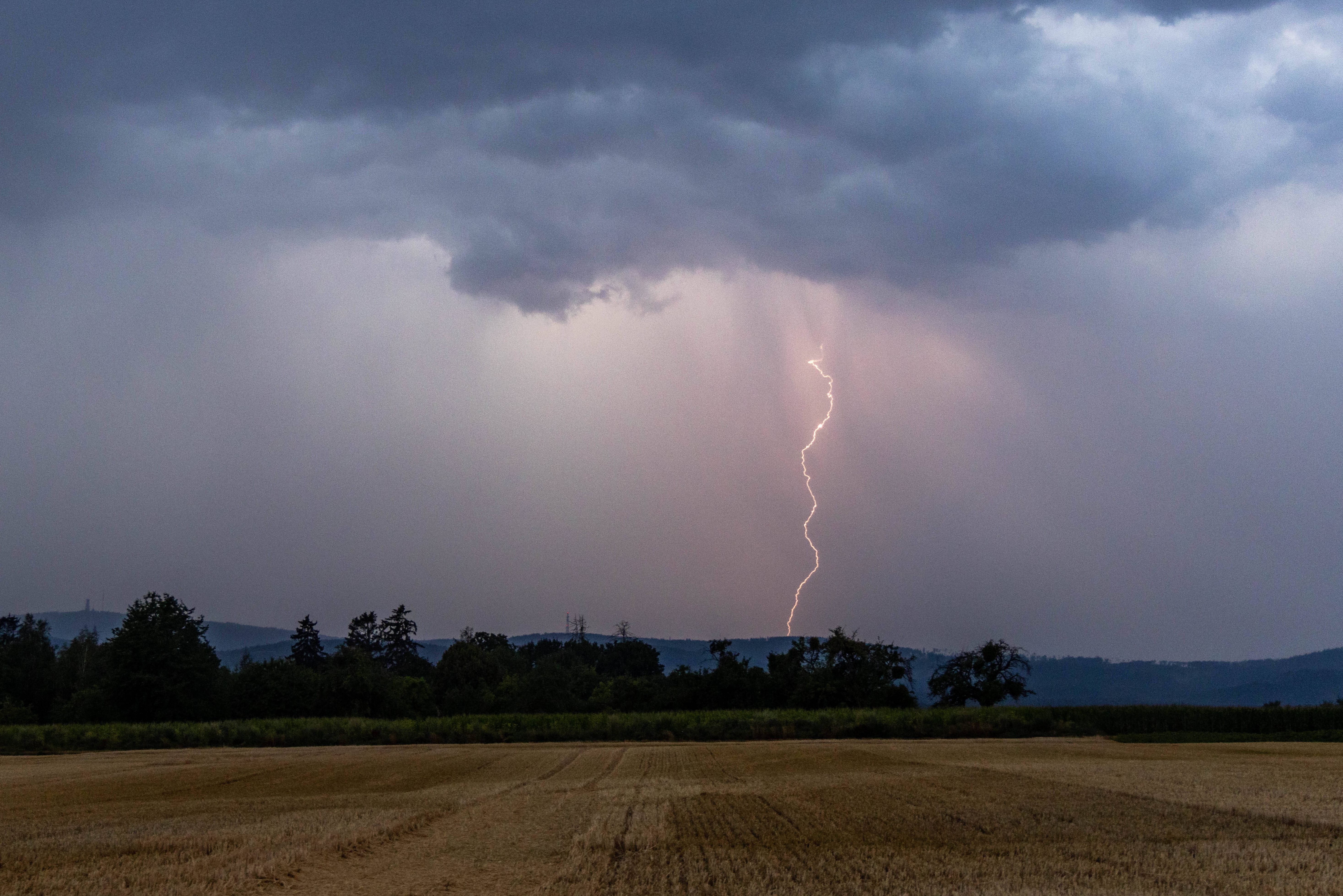 Das Wetter in Niedersachsen bringt Gewitter.