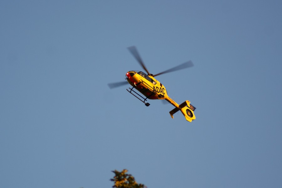 Der Hubschrauber Christoph 30 war in Salzgitter ebenfalls im Einsatz.