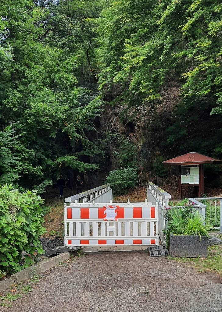 Harz Wanderweg ist gesperrt