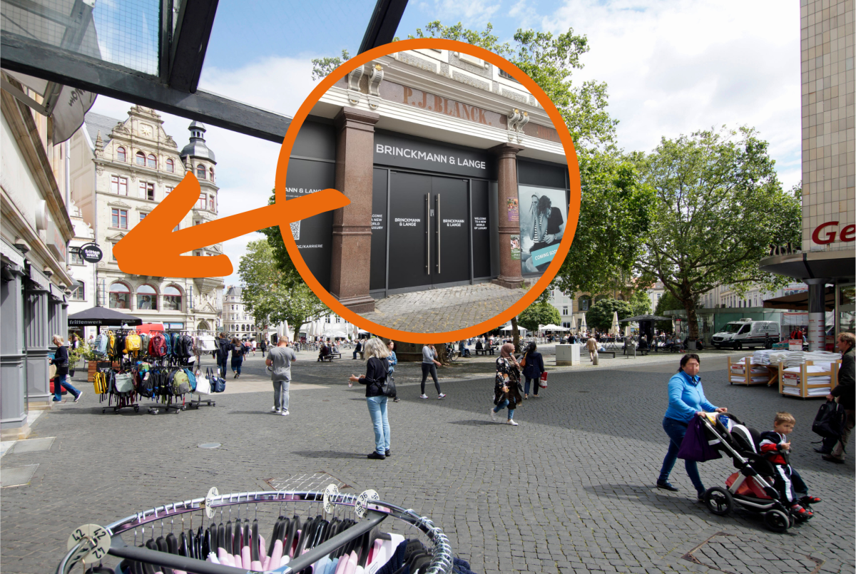 Auf dem Braunschweiger Kohlmarkt wird ein Leerstand gefüllt!