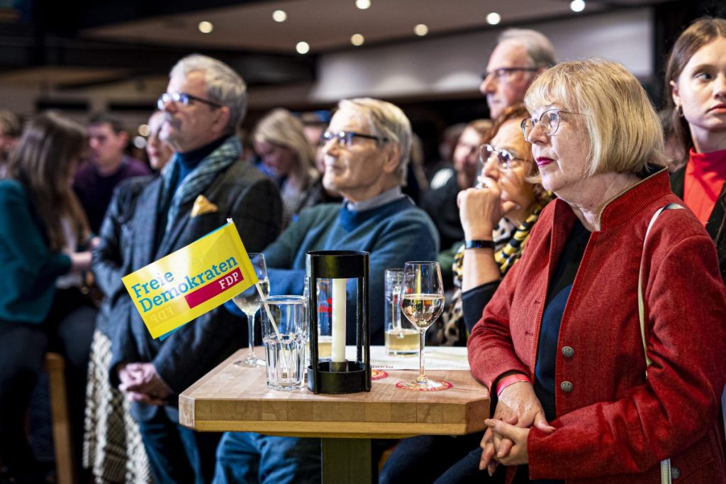 FDP-Wahlparty zur Niedersachsen-Wahl