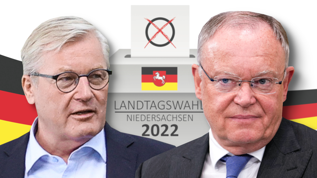 Letzte Umfrage vor Niedersachsen-Wahl.