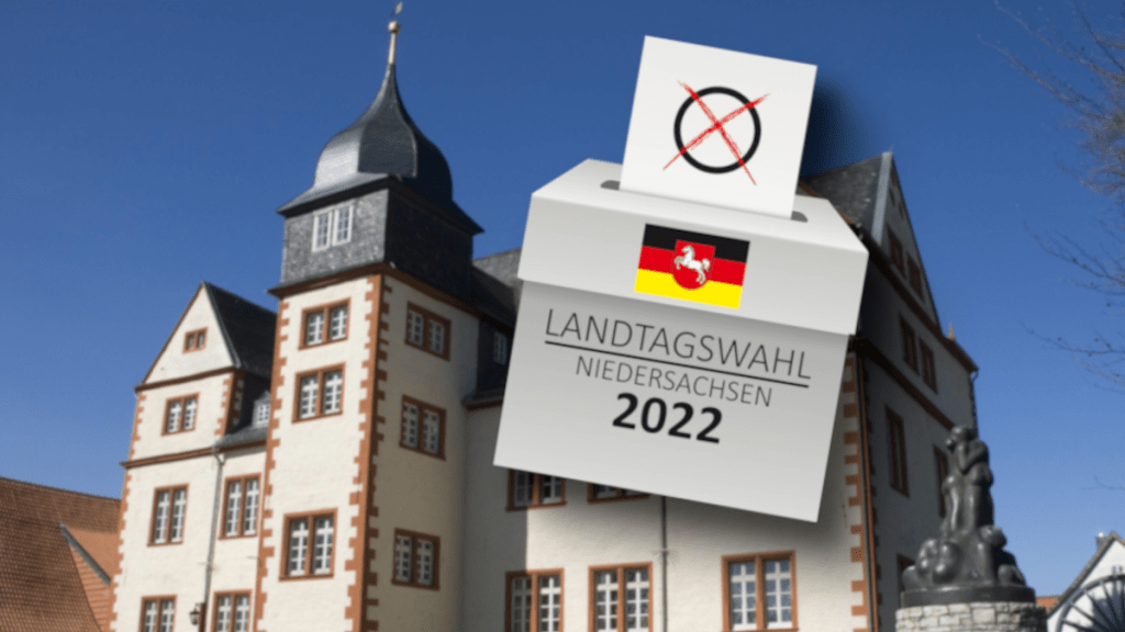 Niedersachsen-Landtagswahl in Salzgitter.