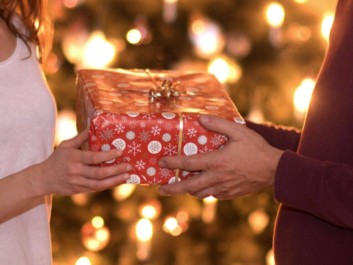 Weihnachten Baum Geschenk