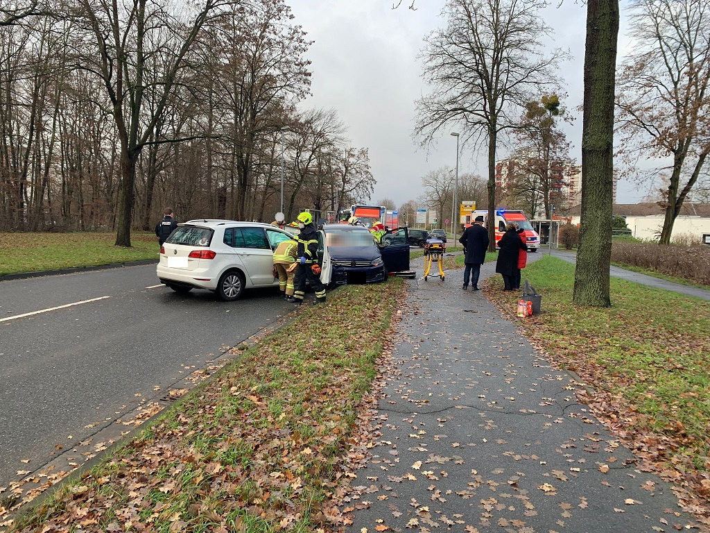 Heftiger Unfall an Weihnachten in Wolfsburg!