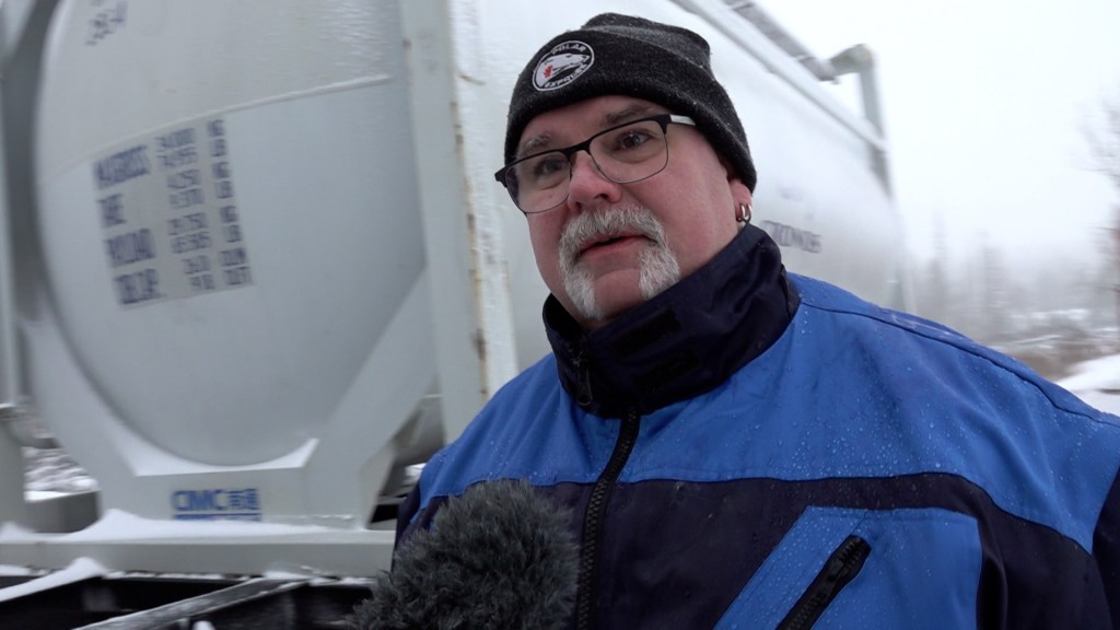 Lkw-Fahrer Paul Kujas ist im Harz gestrandet.