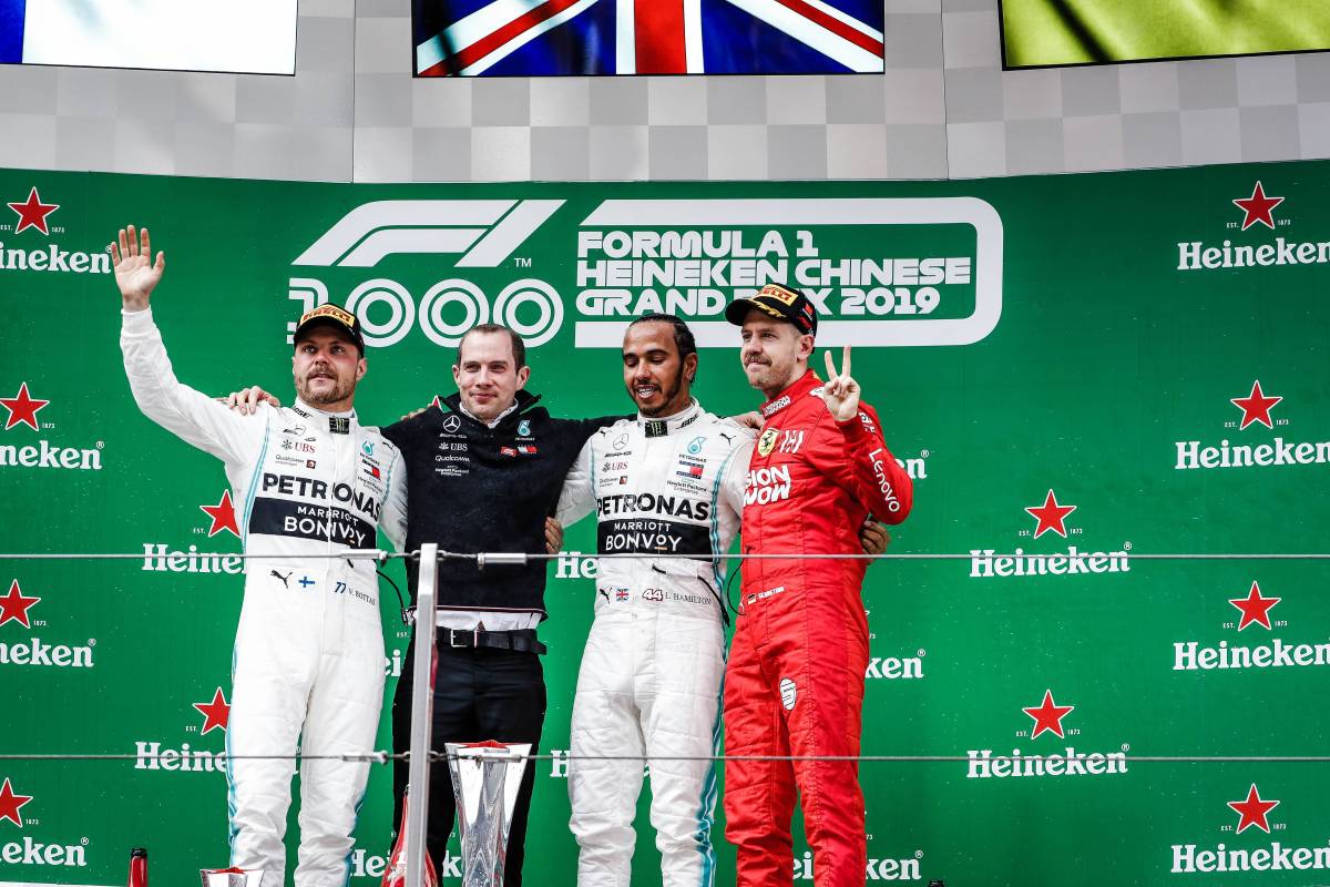 Die Formel 1 war zuletzt 2019 in China zu Gast.