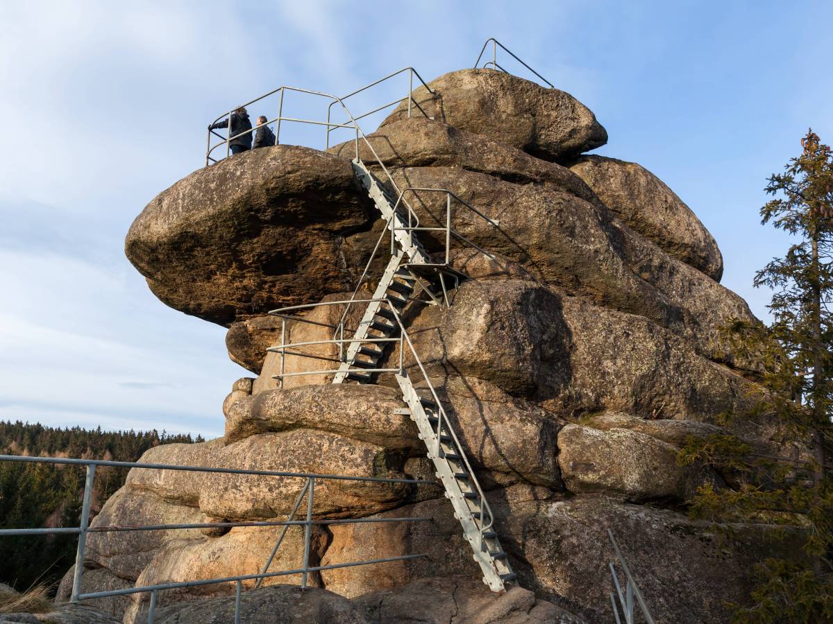 Der Ottofelsen ist ein beliebtes Ausflugsziel im Harz. Doch die Umgebung hat sich ganz schön verändert.