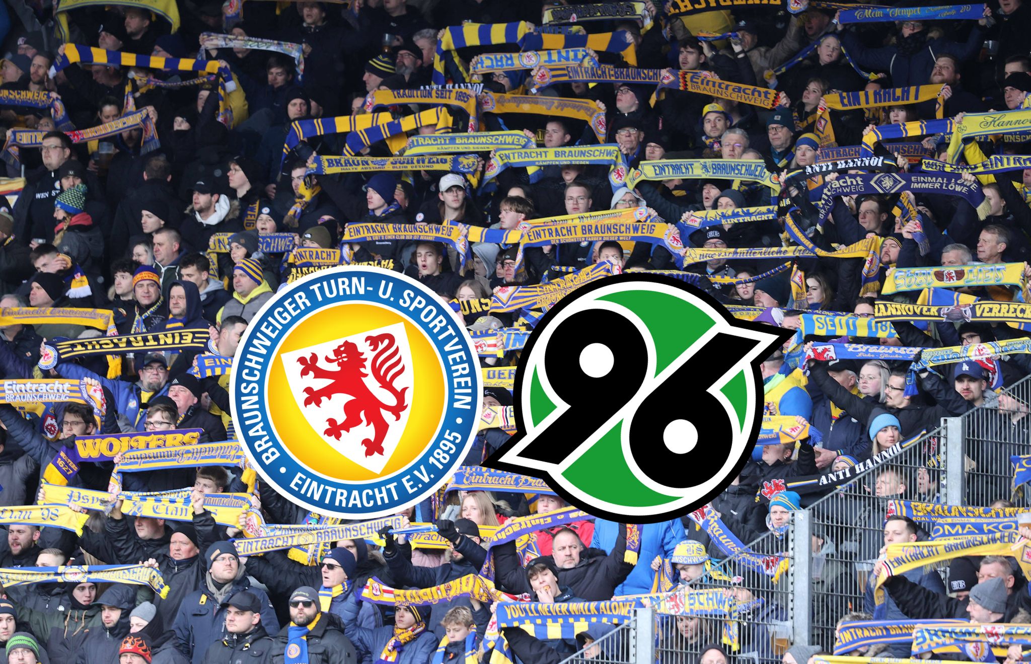 Eintracht Braunschweig Hannover 96 DAS droht den Fans beim Derby
