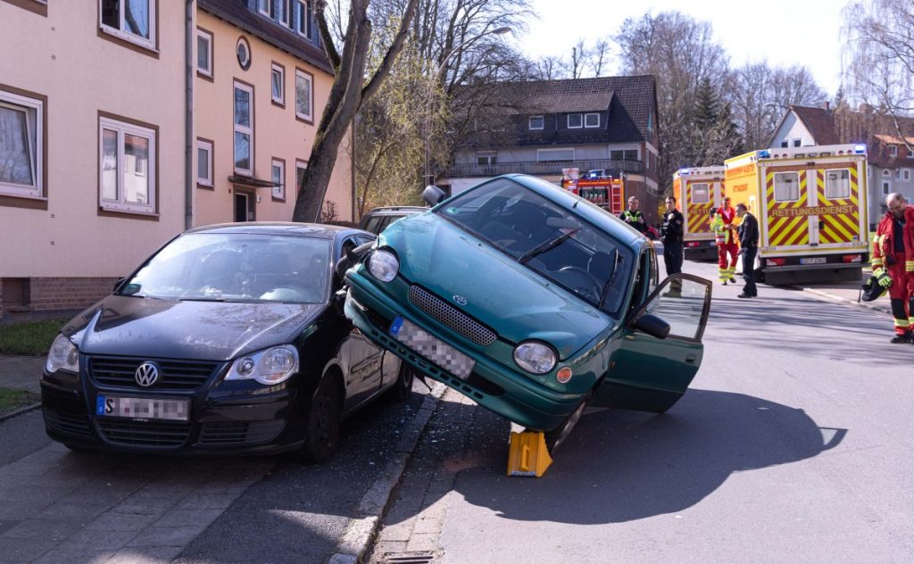 Skurriler Unfall in Salzgitter!