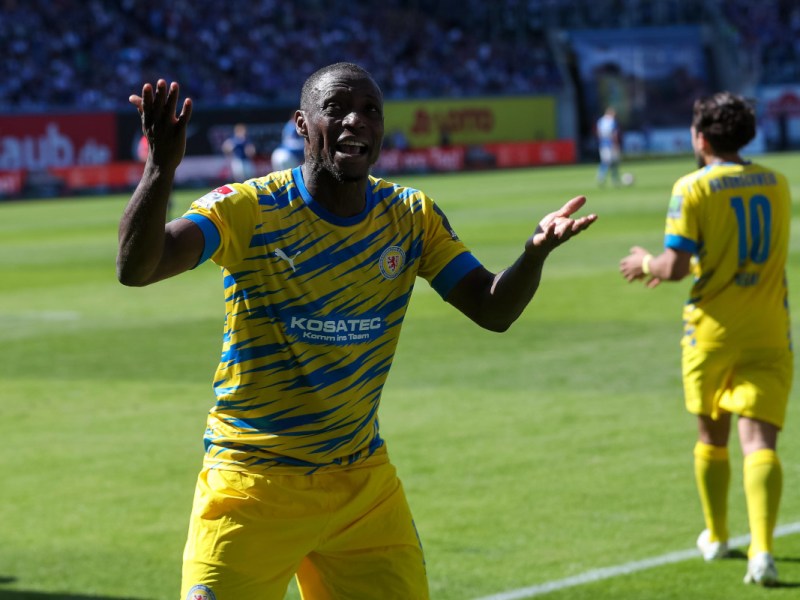 Eintracht Braunschweig bejubelt Klassenerhalt – doch diese Schock-Minuten wird keiner so schnell vergessen