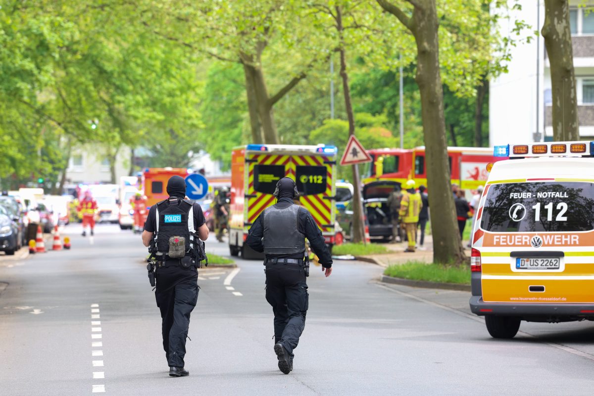 Schreckliche Szenen in Ratingen in NRW! Auch die Braunschweiger Feuerwehr ist fassungslos. (Archivbild)