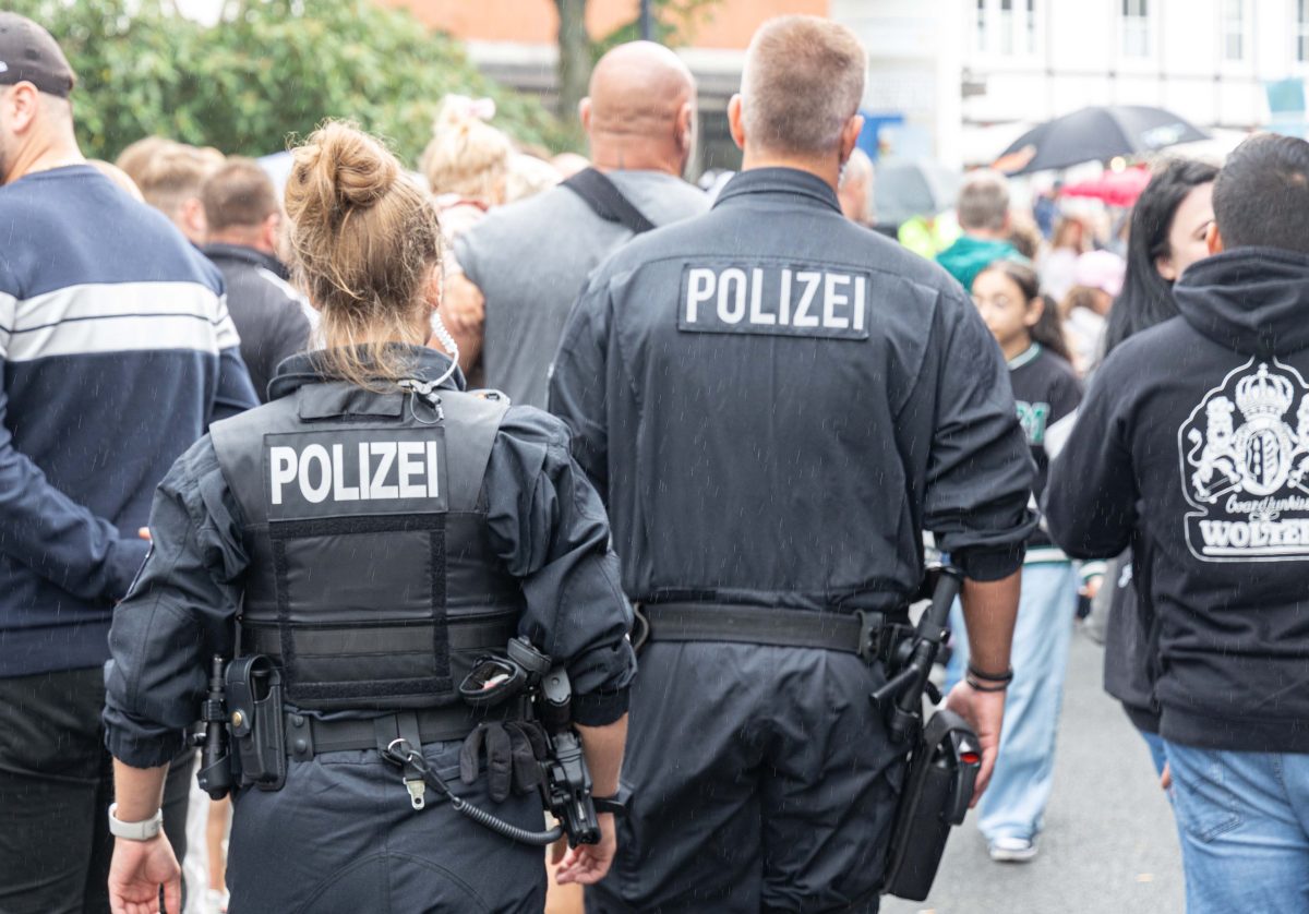 Die Polizei Salzgitter war beim Altstadtfest immer mal wieder gefordert.