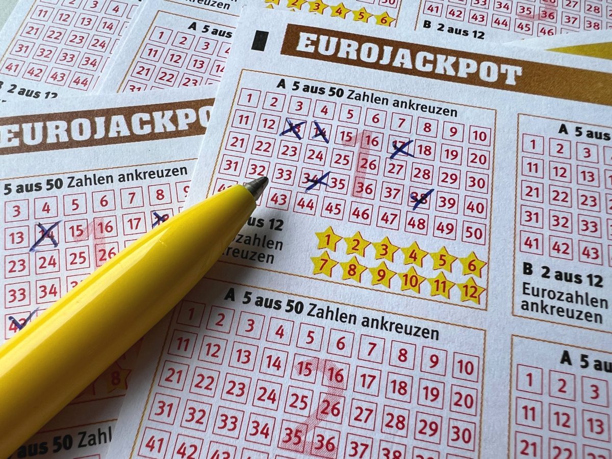 Lotto-Spielschein für den Eurojackpot