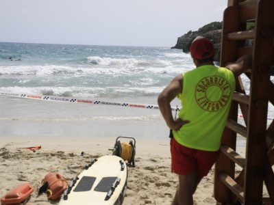 Mallorca Strand, Absperrung