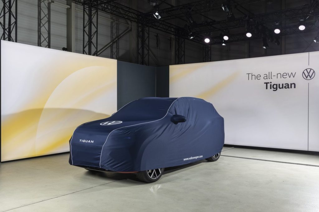 Der neue VW Tiguan wird am Dienstag enthüllt – die Wolfsburger Belegschaft darf seine Weltpremiere feiern.
