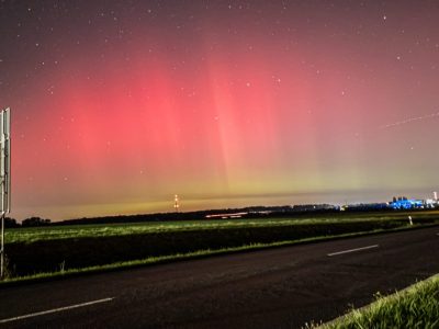 Polarlichter über Braunschweig