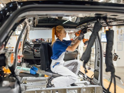 Der Drei-Schicht-Betrieb bei VW in Zwickau steht in Frage.