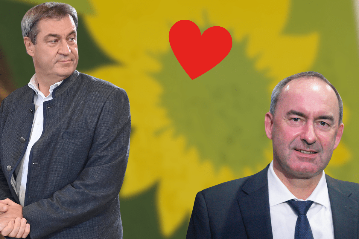 CSU in Wahlumfrage auf Tiefpunkt. Söder will mit Aiwanger koalieren.