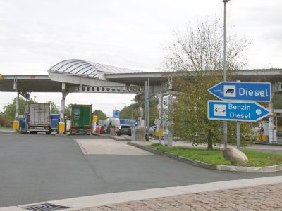 Hier kam es zu dem tödlichen Unfall: An der Tank- und Rastanlage "Zweidorfer Holz" (Süd) bei Wendeburg.