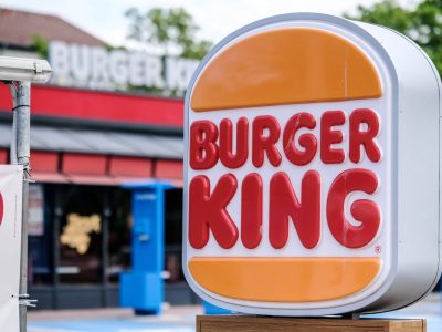 Burger King präsentiert einen neuen Burger.