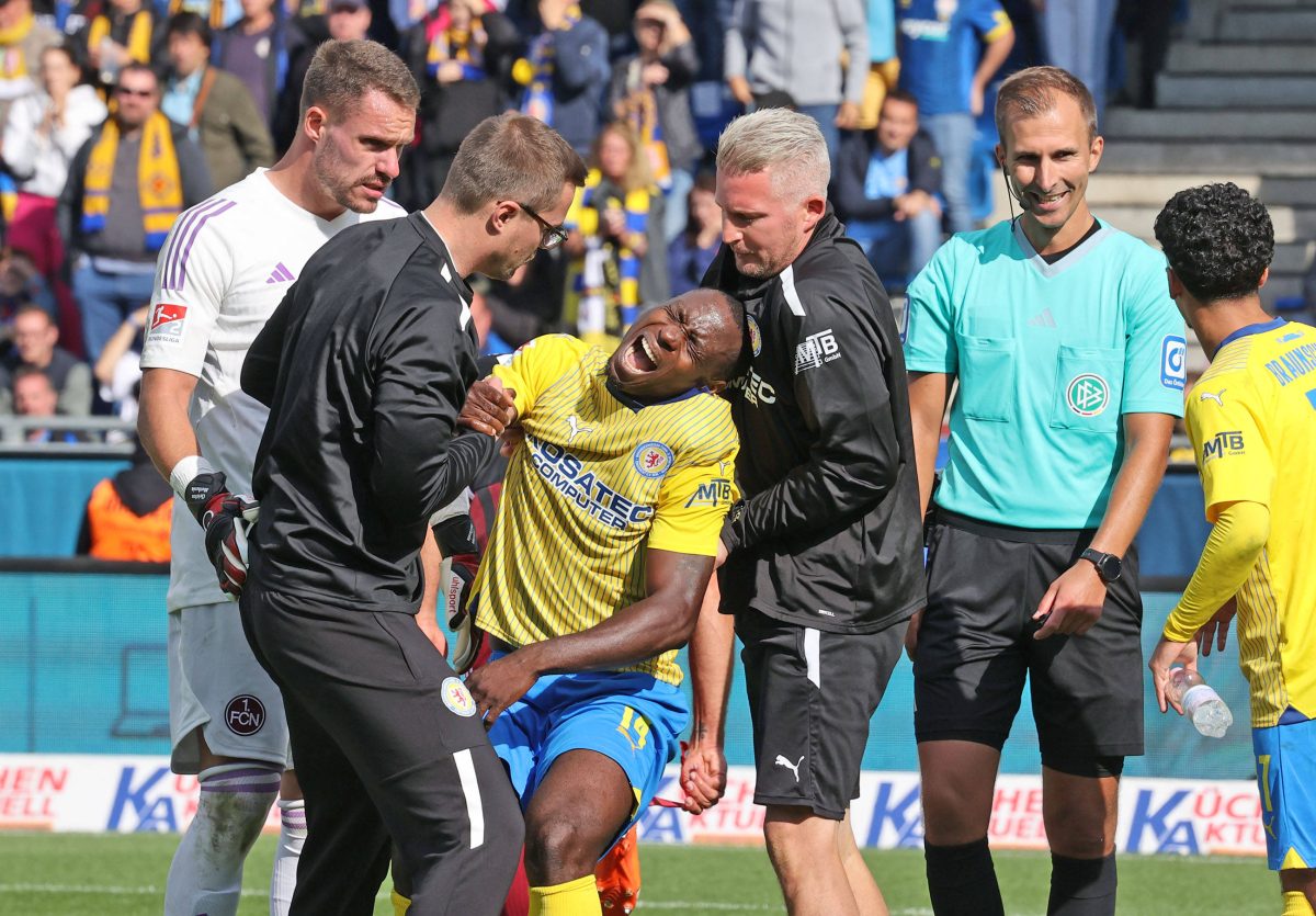 Eintracht Braunschweig: Keine guten Nachrichten bei Anthony Ujah.